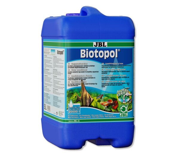JBL Biotopol Wasseraufbereiter für 20000 l Süsswasser 5000 ml