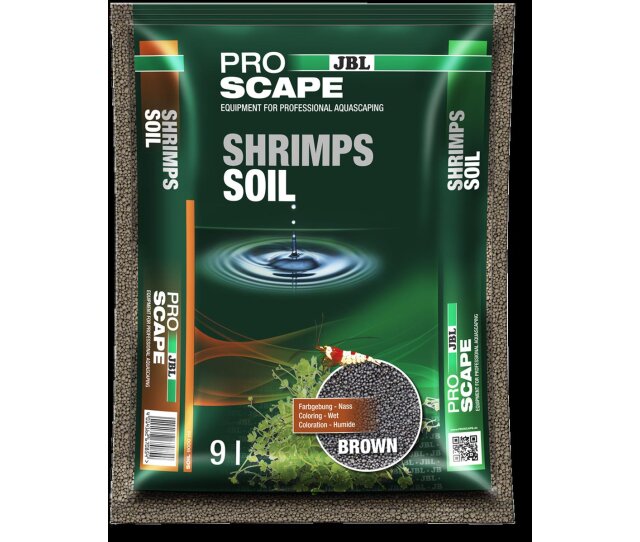 JBL Proscape Shrimps Soil Brown 9 L Bodengrund  für Garnelen-Aquarien