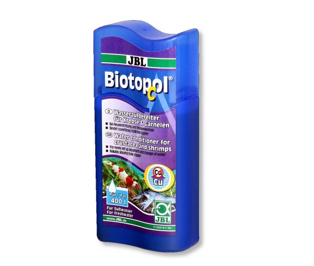 JBL Biotopol C 100 ml Wasseraufbereiter für Krebse / Garnelen