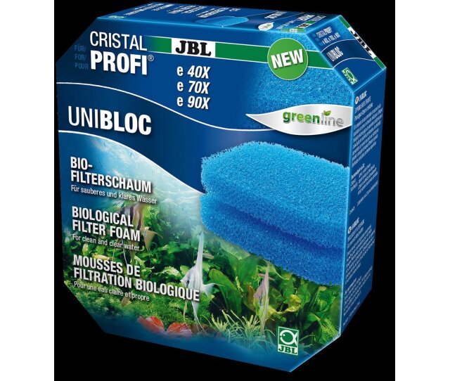 JBL CRISTALPROFI UNIBLOC e Ersatzfilterschwamm e 150 und e190 Serie