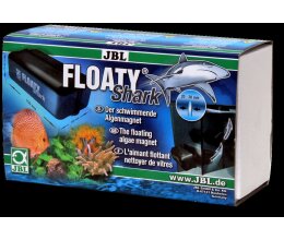 JBL Floaty Shark Scheibenreinigungsmagnet Aquarienglas bis 3 cm