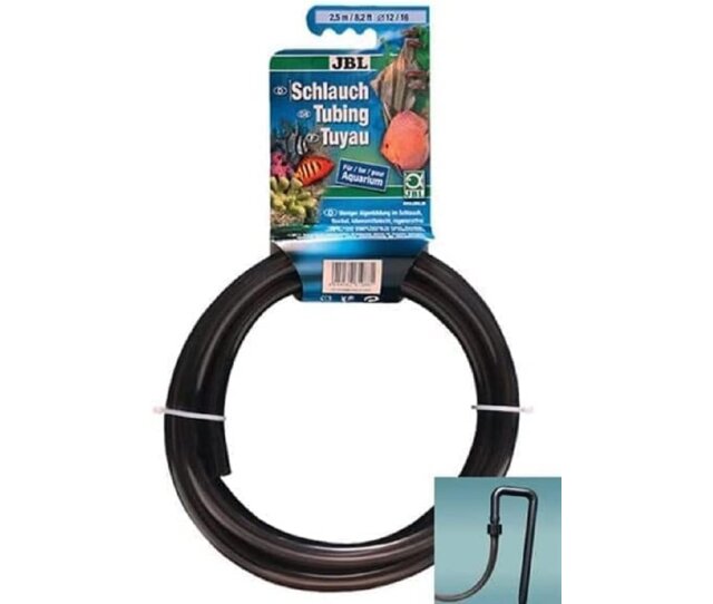 JBL Aquaschlauch GRAU 19/25 mm 2,5 M Aquariumschlauch