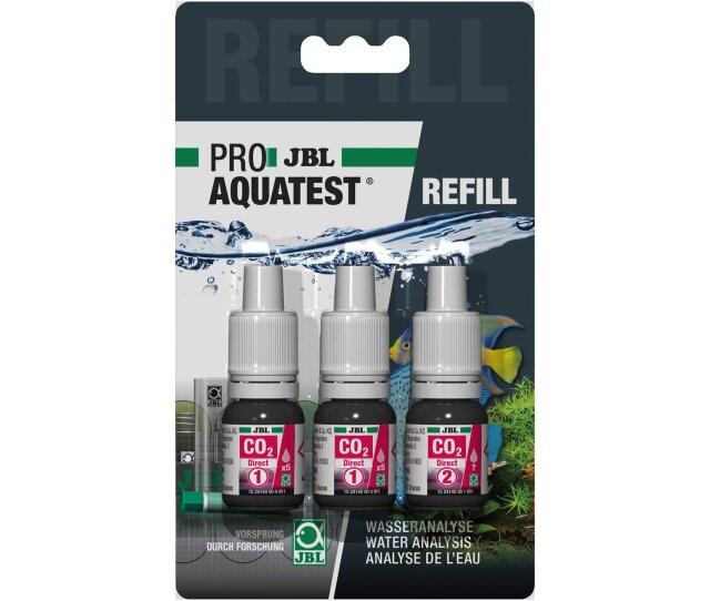 JBL PROAQUATEST CO2 Nachfüllset für JBL Testkoffer