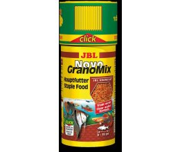 JBL NovoGranoMix Granulat-Hauptfutter für kleine Aquarienfische