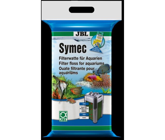JBL Filterwatte Symec 250 g für Aquarienfilter gegen alle Wassertrübungen