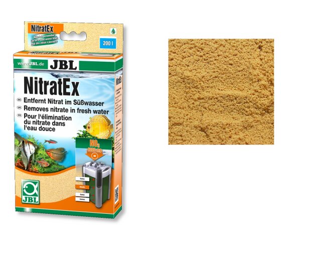 JBL NitratEx 250 ml Filtermasse zur schnellen Entfernung von Nitrat aus Aquarienwasser