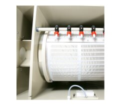 DVS Trommelfilter CL35 combi  gepumpt mit Spülpumpe