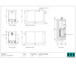 DVS Trommelfilter CL35 combi  gepumpt mit Spülpumpe