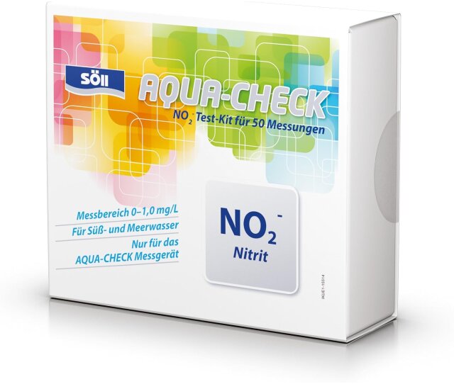 Söll Nitrit 50 Tests für AQUA-CHECK  Wasseranlyse