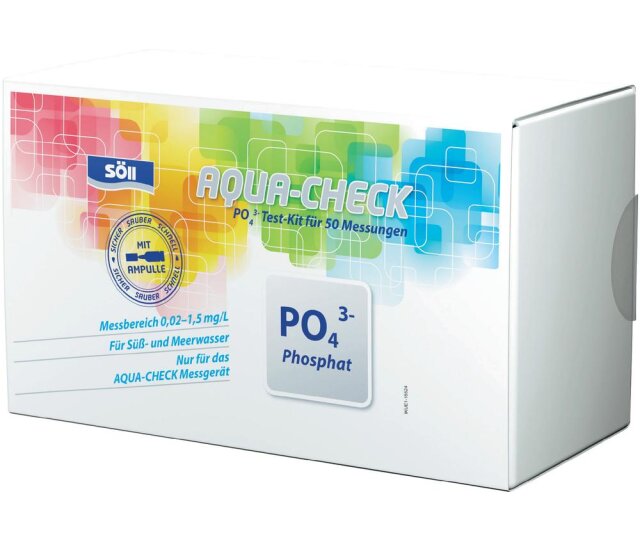 Söll Phosphat 50 Tests für AQUA-CHECK  Wasseranlyse