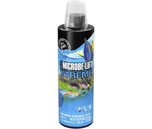 Microbe-lift 236 ml Wasseraufbereiter Xtreme - Wasseraufbereiter/Schwermetallentferner Aquaristik