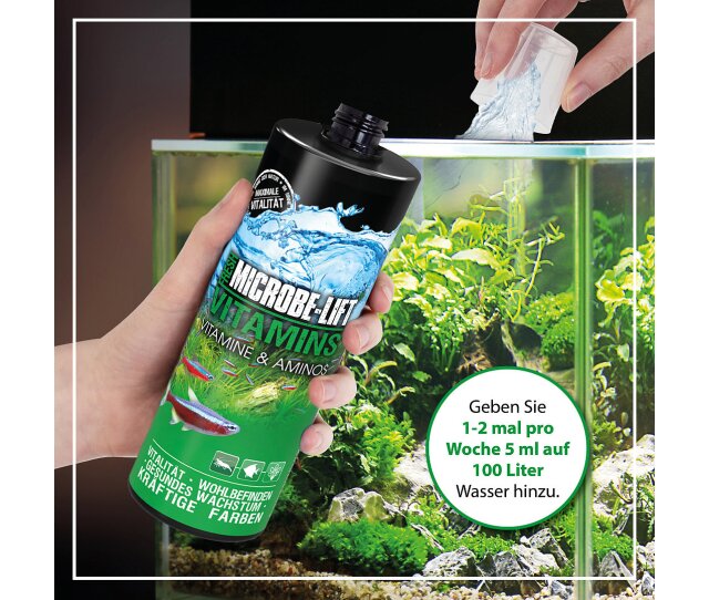 Microbe-Lift Vitamine/ Aminos Zusatz für Fische & Pflanzen Vitaminos 236 ml