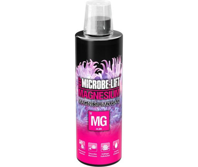 Microbe-Lift Magnesium - Magnesium sicher erhöhen Meerwasser 473 ml