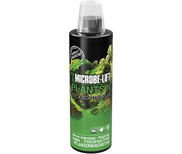 Microbe-Lift flüssiger Aquarien Nitrat Dünger für Pflanzen Plants N 118 ml