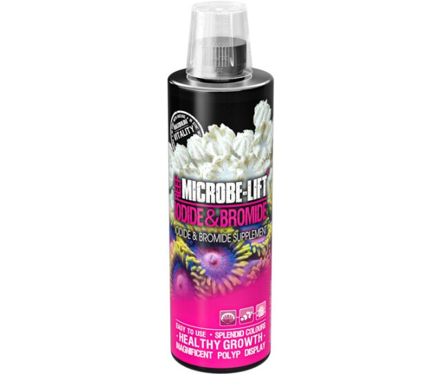 Microbe-Lift Iodide & Bromide - Jod und Bromide erhöhen Meerwasser 3,79 L