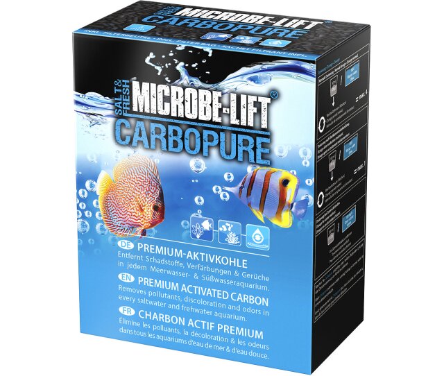 Microbe-Lift Carbopure Aktivkohle für Süß-Meerwasser 486 ml