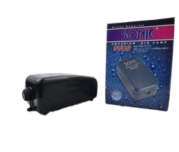 Sonic Belüfterset 9908 Aquarium- Teich Luftpumpe 480 l/h bei 4 Watt