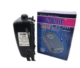 Sonic Belüfterset 9908 Aquarium- Teich Luftpumpe 480 l/h bei 4 Watt