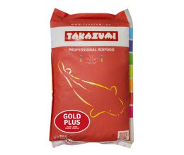 Takazumi - Gold Plus Farb & Wachstum Premium Koi Futter 4,5 mm ab 5 Grad