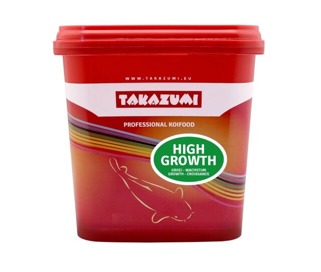 Takazumi High Growth 5 mm – Proteinreiches Koifutter ab 15 °C