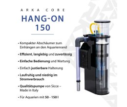 Arka Core 150 Hang- on Abschäumer für Meerwasser Aquaristk