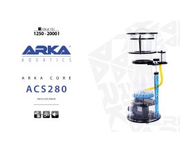 Arka ACS 280 Eiweißabschäumer Serie für Meerwasser Aquaristik bis 2000 Liter
