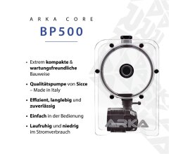 ARKA® Core Bio-Pellet Reaktor 500ml. 8 Watt für Aquaristik