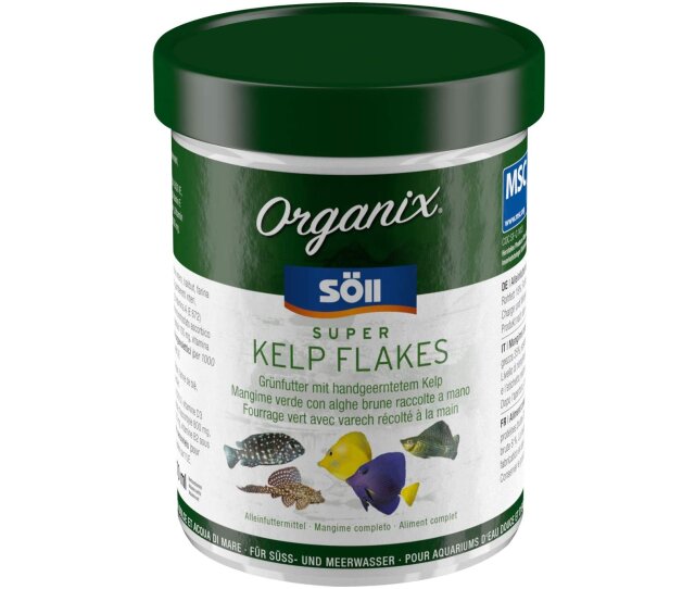 Söll Organix Super Kelp Flakes 490 ml Aquaristikfutter 62 g