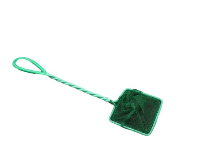 Aquarienkescher Fischfangnetz in Grün 10/15/20/25 cm
