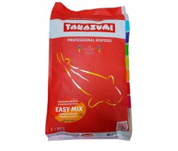 Takazumi 4,5kg Easy Mix – Koifutter mit schwimmenden & sinkenden Pellets ab 4 °C – Alleinfuttermittel