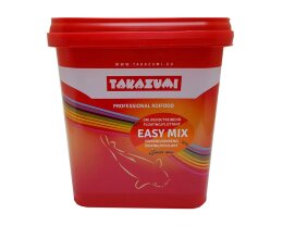Takazumi 4,5kg Easy Mix – Koifutter mit schwimmenden & sinkenden Pellets ab 4 °C – Alleinfuttermittel