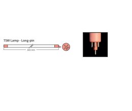 UVC Ersatzlampen 75 Watt orange Blue Lagoon Superfish 843mm