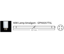 UVC Ersatzlampen 40 Watt weiß Amalgam GPHA357T5LPH...