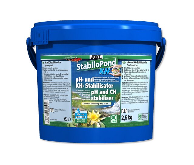JBL StabiloPond KH PH-Stabilisator für Gartenteiche 2,5kg