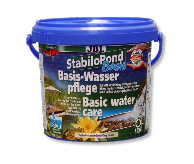 JBL StabiloPond Basis Grundpflegemittel für alle Gartenteiche 2,5kg