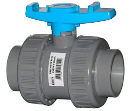 Aquaforte Kugelhahn Kugelventil 50 mm PVC mit...