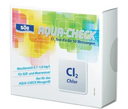 Söll Chlor 50 Tests für AQUA-CHECK Wasseranlyse