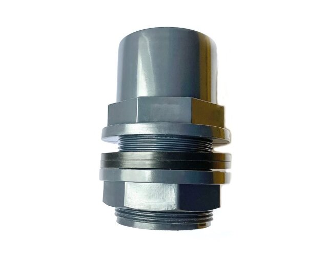 40 mm PVC-U Tankverschraubung Wanddurchführung D=40/53x 1 3/4"