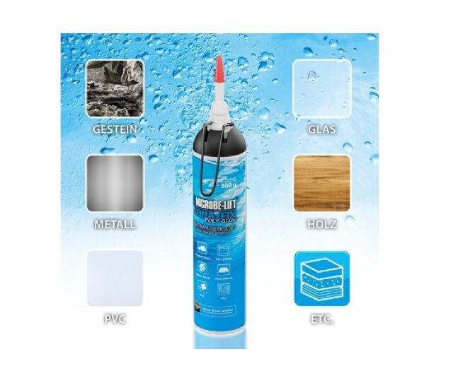 Microbe-Lift Aqua-Fix 300gr. Unterwasserkleber für Aquarien und Aquascaping