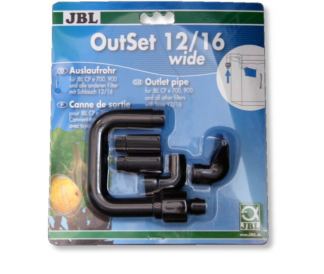 JBL OutSet wide 12/16  Wasserrücklauf-Set mit Breitstrahlrohr