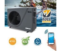 Poolex Silverline 11,3 KW Wärmepumpe Full Inverter-Wlan 45-60QBM