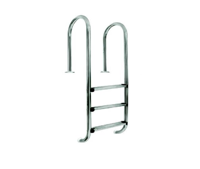 Pool Einbauleiter V4A 3-stufig