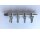 4-fach Luftverteiler für 4/6 Luftschlauch Luftverteiler Aquariumzubehör