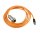 LPE Standard Kabelset Rota Kaltstart Edelstahl 4 Kontakt Amalgam orange