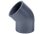 Cepex PVC Winkel Ø 50 mm 45° mit Muffen PVC Klebewinkel PN10