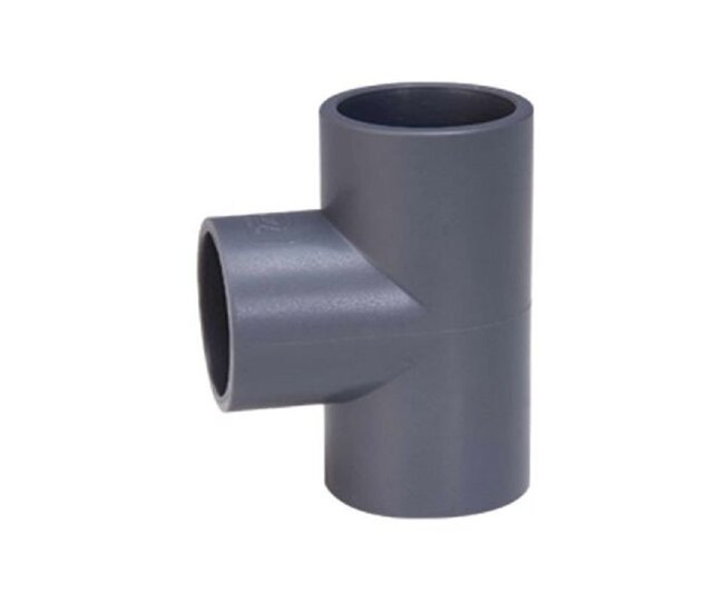 Cepex PVC T-Stück  Ø 110 mm mit 3 Muffen für PVC Rohre PN10