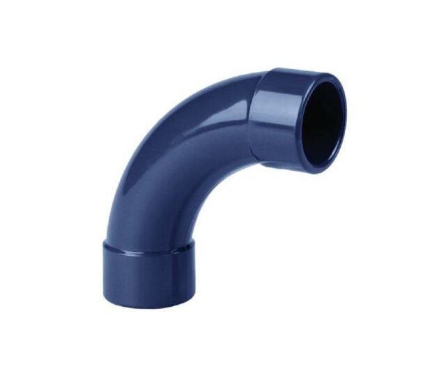 PVC Bogen 20mm 90 Grad  für Teich und Poolbau PN16