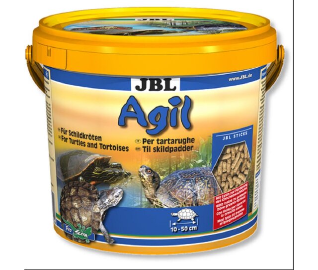 JBL Agil 2500ml Hauptfuttersticks für Wasserschildkröten von 10-50 cm 1000 gramm
