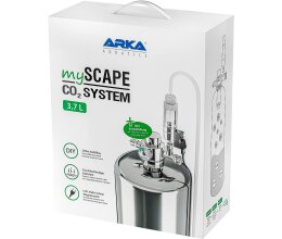 ARKA mySCAPE-CO2 System 3,7 l Edelstahlflasche
