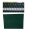 10 x Premium Hart PVC - Sichtschutzstreifen-moosgruen 2520mm x190mm x1,3mm